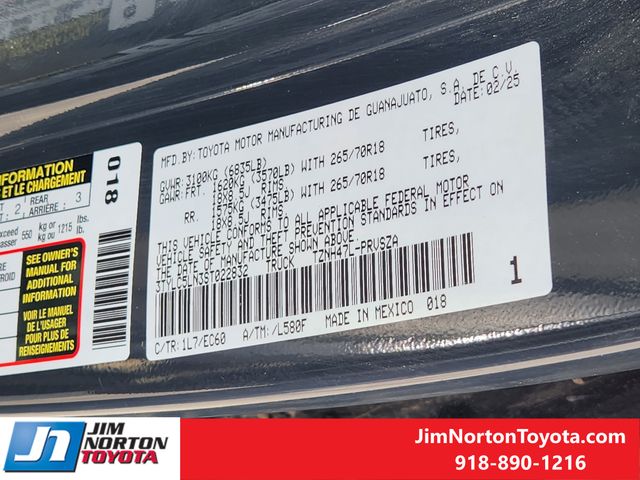 Used 2025 Toyota Tacoma Hybrid Truck