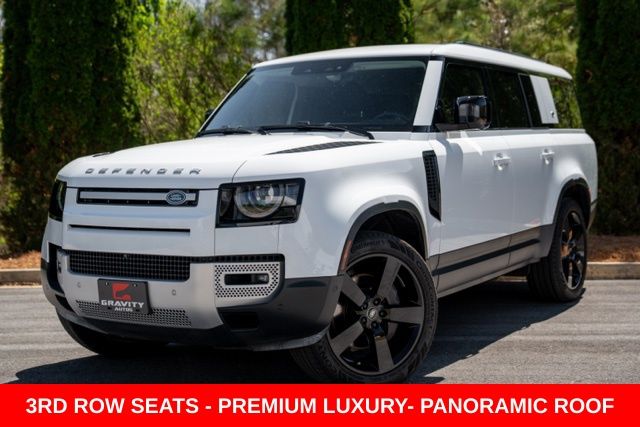 White 2024 Land Rover Defender 130 P400 S AWD SUV / Crossover All-Wheel Drive 8-Speed Automatic