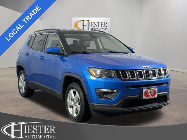 Laser Blue Pearlcoat 2018 Jeep Compass SUV / Crossover Four-Wheel Drive 9-Speed Automatic