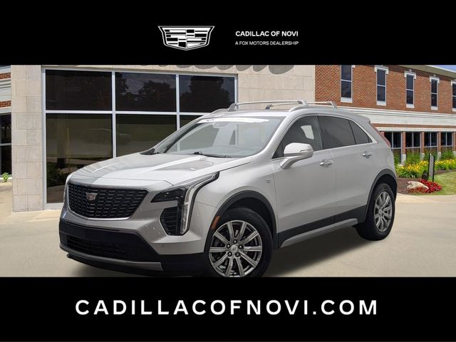 Radiant Silver Metallic 2021 Cadillac XT4 Premium Luxury FWD SUV / Crossover Front-Wheel Drive 9-Speed Automatic