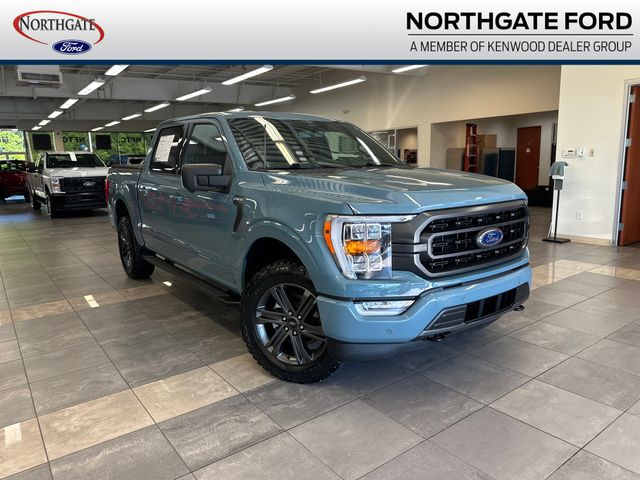 Area 51 Blue 2023 Ford F-150 Pickup Truck Four-Wheel Drive Automatic