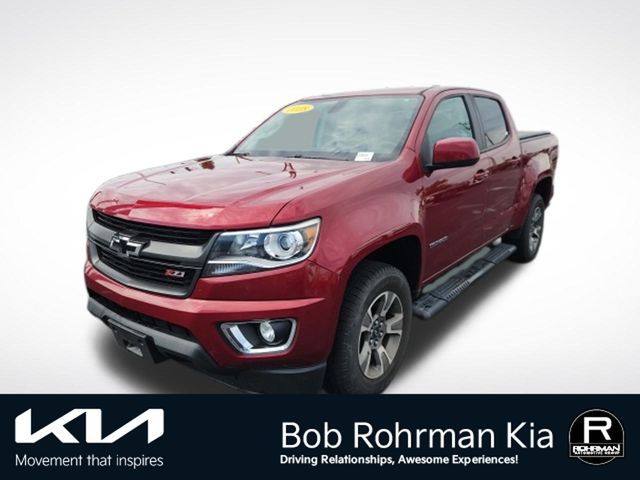 Cajun Red Tintcoat 2018 Chevrolet Colorado Pickup Truck Four-Wheel Drive 8-Speed Automatic