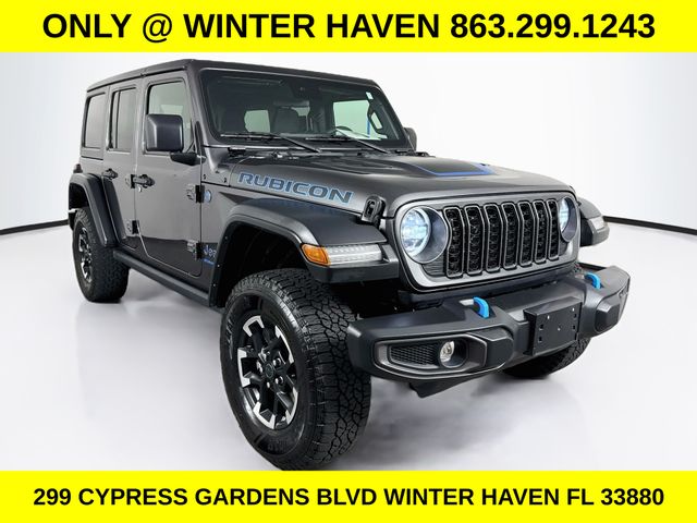 Gray (Granite Crystal Metallic Clearcoat) 2024 Jeep Wrangler 4xe SUV / Crossover Four-Wheel Drive 8-Speed Automatic