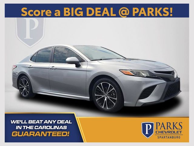 Celestial Silver Metallic 2019 Toyota Camry Sedan Front-Wheel Drive 8-Speed Automatic
