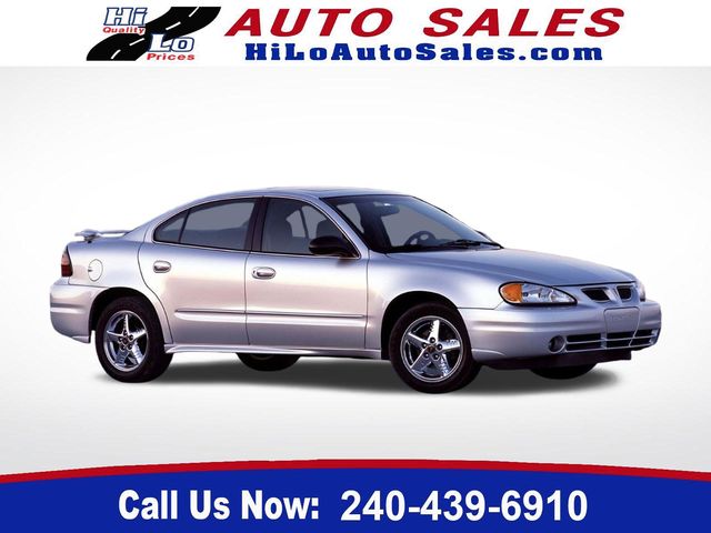 Galaxy Silver Metallic 2004 Pontiac Grand Am Sedan Front-Wheel Drive 4-Speed Automatic Overdrive