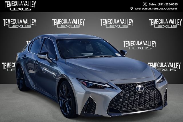 Atomic Silver 2021 Lexus IS 350 F Sport RWD Sedan Rear-Wheel Drive 8-Speed Automatic
