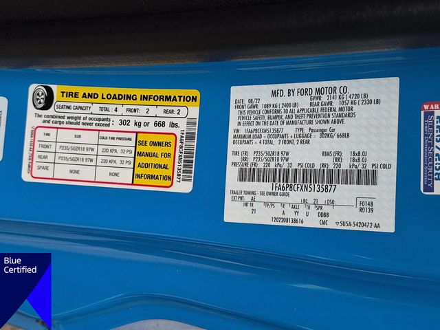 Used 2022 Grabber Blue Ford GT image 35