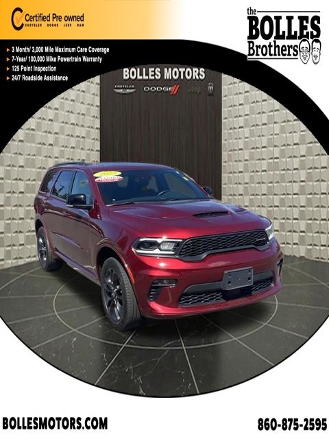 Octane Red Pearlcoat 2022 Dodge Durango SUV / Crossover All-Wheel Drive 8-Speed Automatic