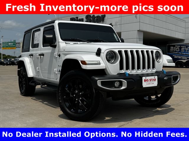2023 Jeep Wrangler Sahara 4xe White at DeMontrond Mazda