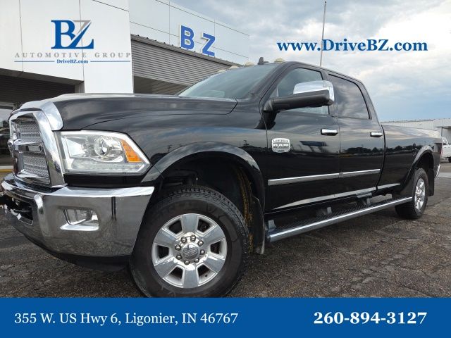 Black Clearcoat 2014 RAM 3500 Pickup Truck Four-Wheel Drive 6-Speed Automatic