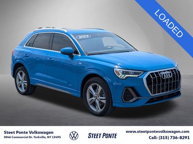 Turbo Blue 2023 Audi Q3 SUV / Crossover All-Wheel Drive 8-Speed Automatic
