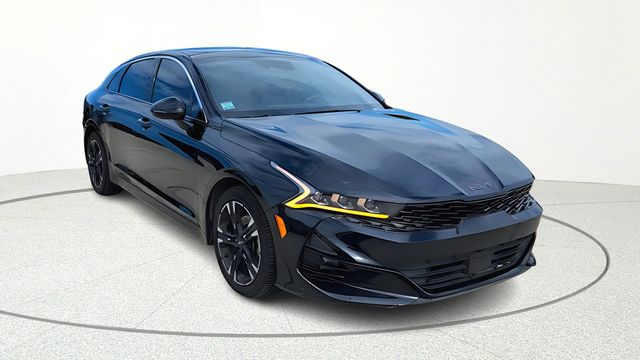 Ebony Black 2022 Kia K5 GT-Line FWD Sedan Front-Wheel Drive 8-Speed Automatic