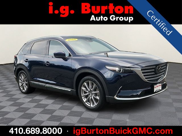 Deep Crystal Blue Mica 2021 Mazda CX-9 SUV / Crossover All-Wheel Drive 6-Speed Automatic