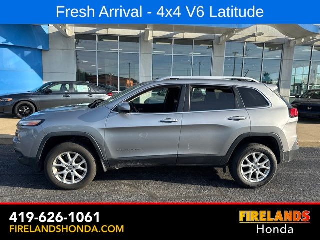 Billet Silver Metallic 2015 Jeep Cherokee SUV / Crossover Four-Wheel Drive 9-Speed Automatic