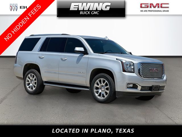 Quicksilver Metallic 2017 GMC Yukon SUV / Crossover Four-Wheel Drive 8-Speed Automatic Overdrive