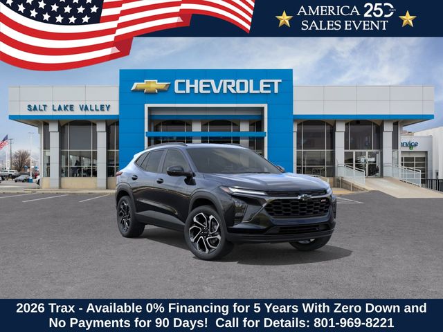 Mosaic Black Metallic 2026 Chevrolet Trax SUV / Crossover Front-Wheel Drive 6-Speed Automatic
