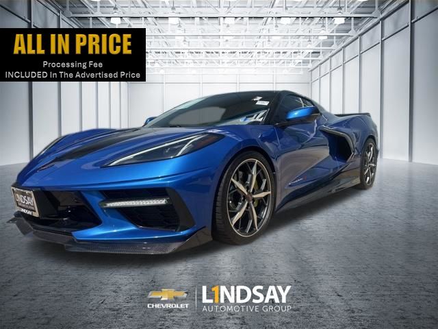 Elkhart Lake Blue Metallic 2023 Chevrolet Corvette Stingray 2LT Convertible RWD Convertible Rear-Wheel Drive 8-Speed Dual Clutch