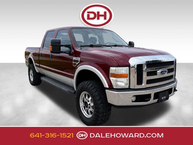 Dark Toreador Red Clearcoat 2008 Ford F-350 Super Duty Pickup Truck Four-Wheel Drive 5-Speed Automatic Overdrive