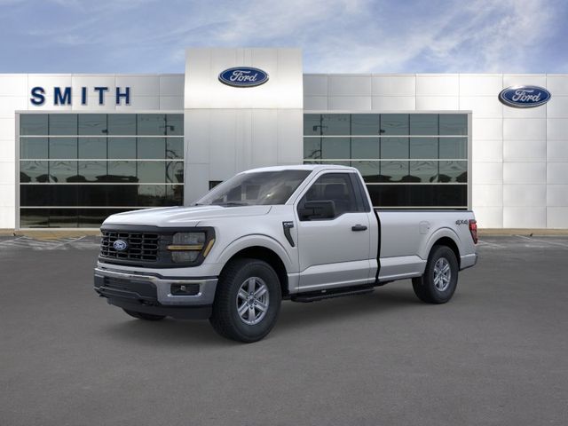 Iconic Silver Metallic 2026 Ford F-150 XL Regular Cab 4WD Pickup Truck Four-Wheel Drive Automatic