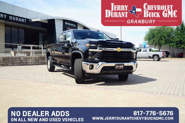 Black 2025 Chevrolet Silverado 3500HD Pickup Truck Four-Wheel Drive Automatic