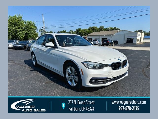 White Metallic 2017 BMW 3 Series Sedan All-Wheel Drive 8-Speed Automatic