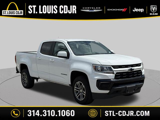 Summit White 2021 Chevrolet Colorado Pickup Truck 4X2 8-Speed Automatic