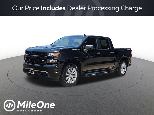 Black,Black 2022 Chevrolet Silverado 1500 Pickup Truck Four-Wheel Drive 8-Speed Automatic