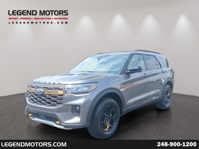 Gray Metallic 2026 Ford Explorer Tremor AWD SUV / Crossover All-Wheel Drive Automatic