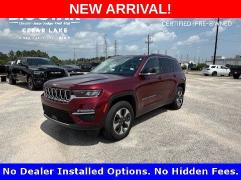 2023 Jeep Grand Cherokee 4xe Red at Bayway Cadillac Southwest