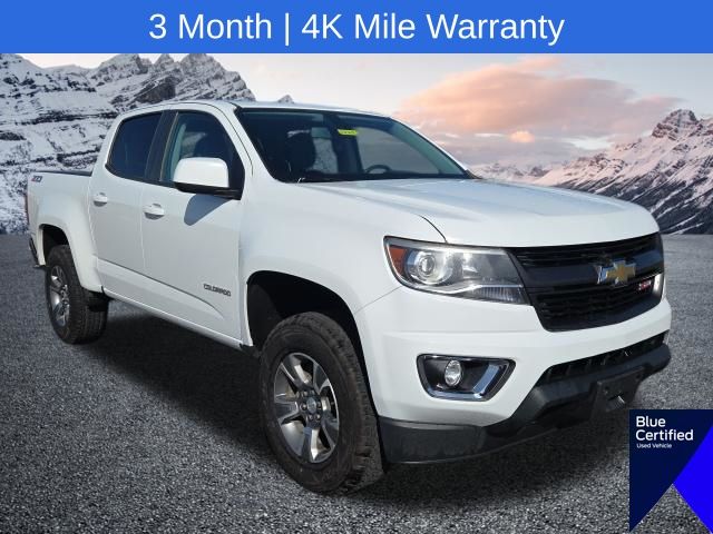 Summit White 2018 Chevrolet Colorado Z71 Crew Cab 4WD Pickup Truck Four-Wheel Drive 8-Speed Automatic