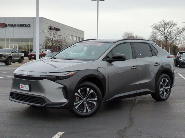 Certified 2023 Toyota bZ4X XLE with VIN JTMABACA7PA029489 for sale in Naperville, IL