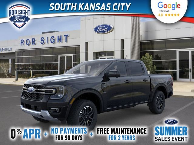 Shadow Black 2026 Ford Ranger Pickup Truck Four-Wheel Drive Automatic