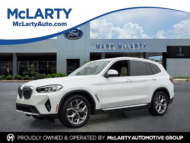 Mineral White Metallic 2023 BMW X3 SUV / Crossover Rear-Wheel Drive 8-Speed Automatic
