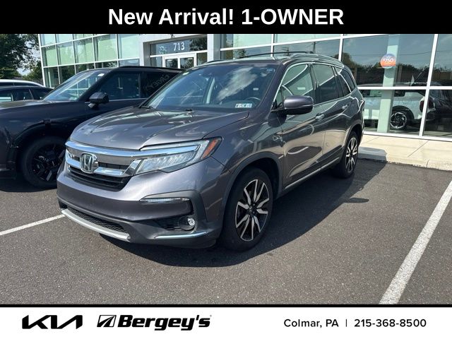 Gray (Modern Steel Metallic) 2019 Honda Pilot SUV / Crossover All-Wheel Drive 9-Speed Automatic