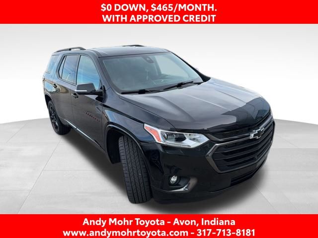 Mosaic Black Metallic 2020 Chevrolet Traverse Premier AWD SUV / Crossover Four-Wheel Drive 9-Speed Automatic