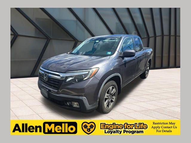 Gray 2018 Honda Ridgeline RTL AWD Pickup Truck All-Wheel Drive 6-Speed Automatic