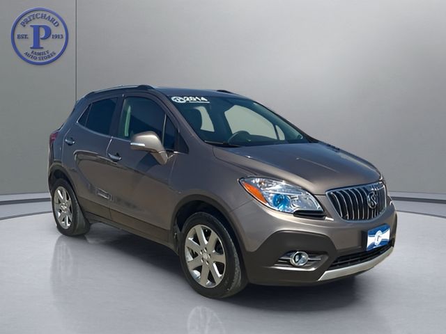Cocoa Silver Metallic 2014 Buick Encore Leather AWD SUV / Crossover All-Wheel Drive 6-Speed Automatic
