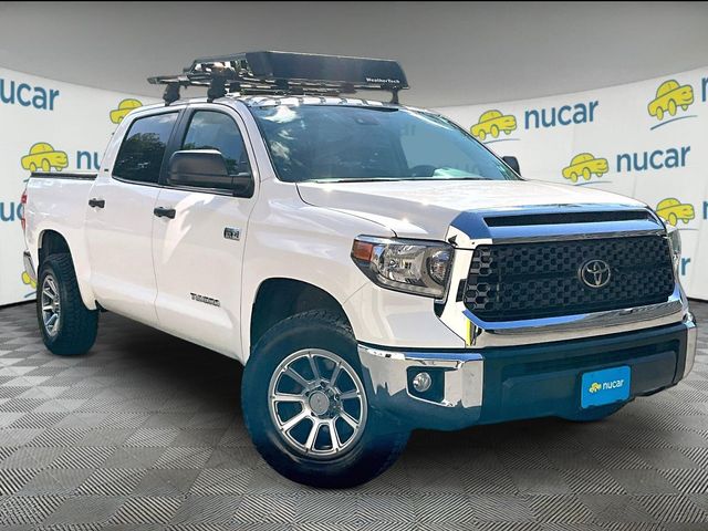 Super White 2020 Toyota Tundra Pickup Truck Four-Wheel Drive 6-Speed Automatic