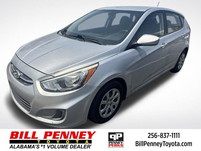 Silver Metallic 2016 Hyundai Accent Hatchback Front-Wheel Drive 6-Speed Automatic