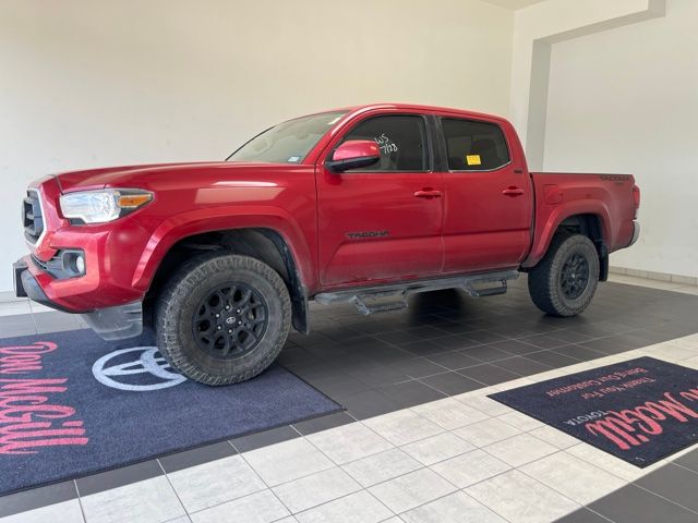 2022 Toyota Tacoma SR5 Red at DeMontrond Automotive Group