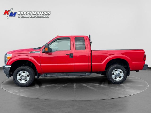 2012 Ford F250SD XLT - Vermillion Red exterior view 2