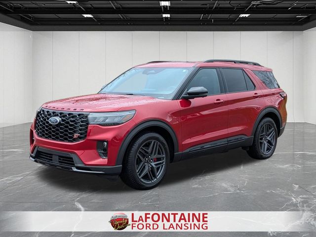 Red Metallic 2026 Ford Explorer ST AWD SUV / Crossover All-Wheel Drive Automatic
