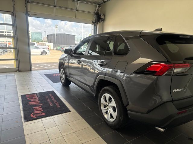 2025 Toyota RAV4 LE Gray at Texan Dodge Chrysler Jeep Ram