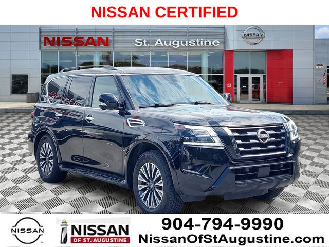 Super Black 2023 Nissan Armada SUV / Crossover 4X2 7-Speed Automatic