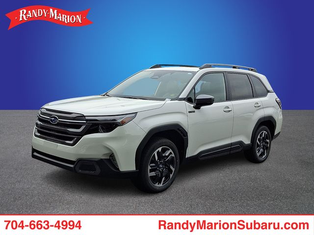White Pearl 2026 Subaru Forester Hybrid SUV / Crossover All-Wheel Drive Continuously Variable Transmission