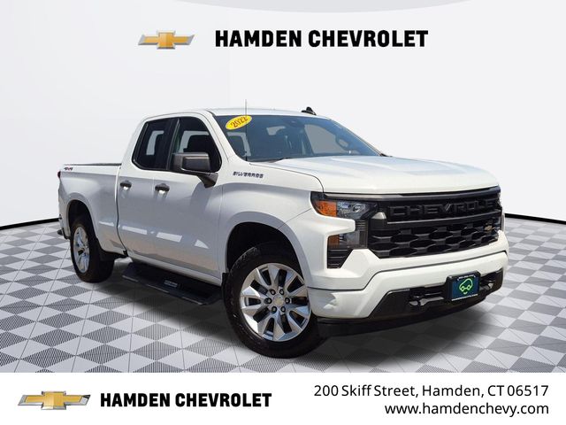 Summit White 2022 Chevrolet Silverado 1500 Pickup Truck Four-Wheel Drive 8-Speed Automatic