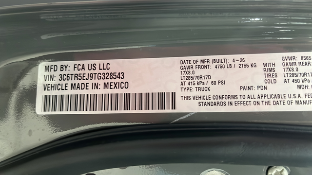 New 2026 Ceramic Gray Clearcoat Ram Power Wagon image 28