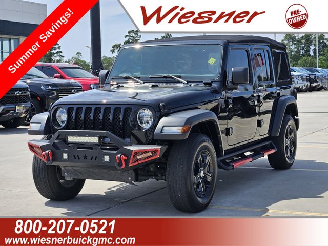 Black Clearcoat 2022 Jeep Wrangler SUV / Crossover Four-Wheel Drive 8-Speed Automatic