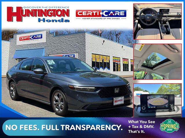 used 2024 Honda Accord car, priced at $25,613