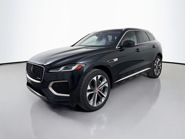 Black 2021 Jaguar F-PACE SUV / Crossover All-Wheel Drive 8-Speed Automatic